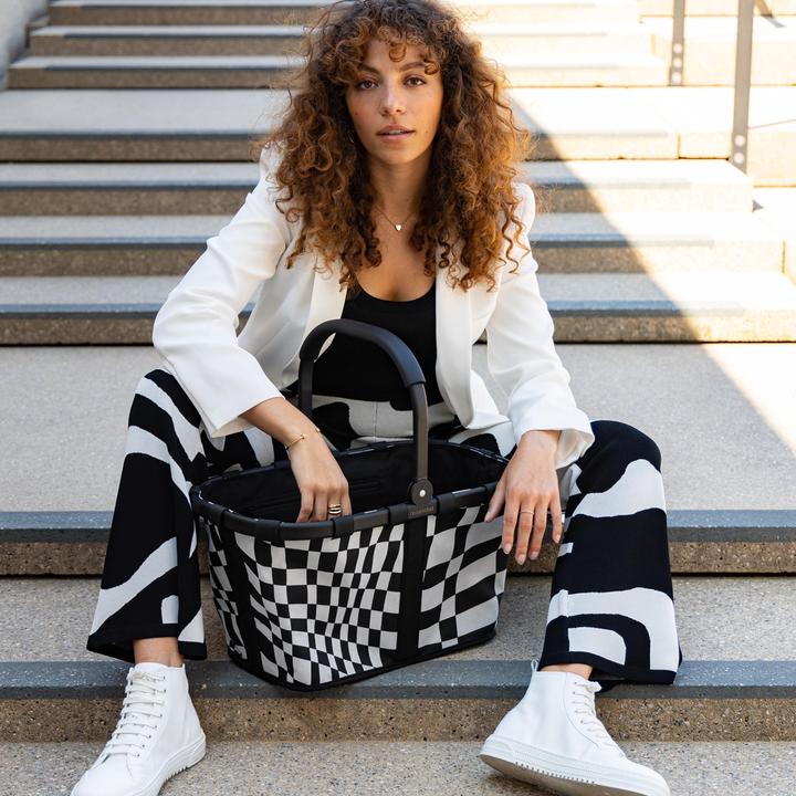 Actual product image reisenthel Shopping Basket Carrybag Op-Art