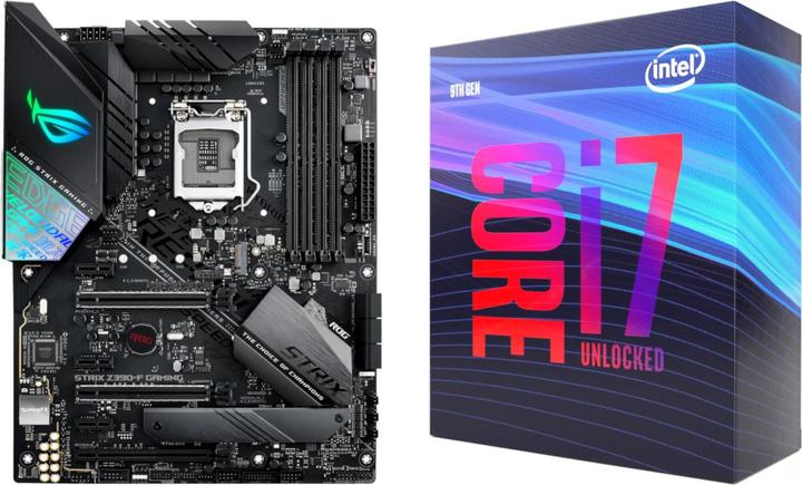 Produktbild ASUS ROG Strix Z390-F + i7-9700k