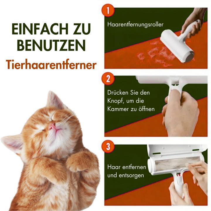 Image du produit Suba Enlève-poils pour animaux, Rouleau anti-peluches pour poils de chien et de chat (Chien, Chat)