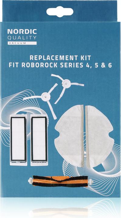 Immagine prodotto Nordic Quality Kit per aspirapolvere robot Roborock 5 e 6
