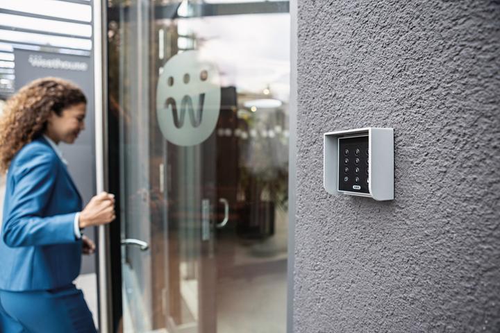 Image du produit Abus Lecteur de clavier Secoris avec lecteur RFID (Mifare Desfire) IP54