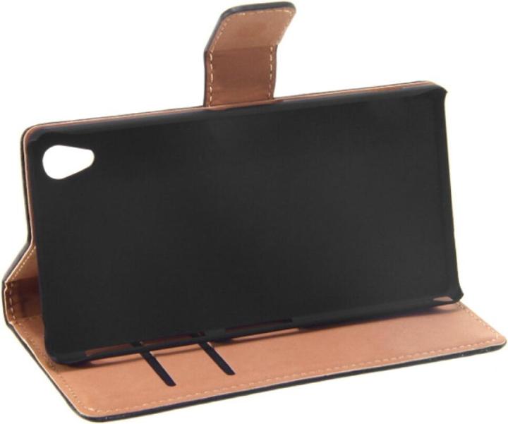 Produktbild NoName Slim Leather Book Case for Sony Xperia Z2 - black 4250710552733 (Sony Xperia Z2)