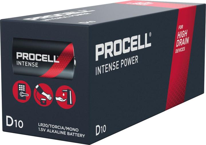 Produktbild Duracell Alkaline, Mono, D, LR20 (10 Stk., D, 15.66 mAh)