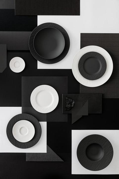 Produktbild Villeroy & Boch Manufacture Rock (4 Stück)