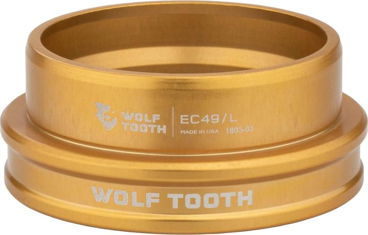 Produktbild Wolf Tooth Premium Steuersatz Unterteil, 1.5", EC49/40, gold