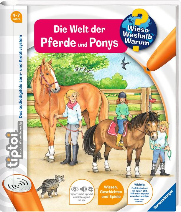 Produktbild tiptoi Die Welt der Pferde und Ponys (Deutsch)