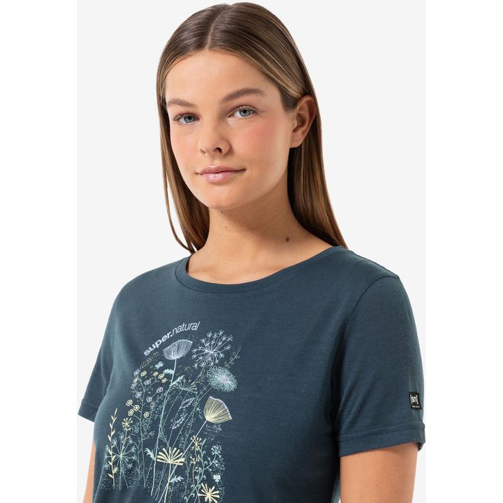 Immagine prodotto Super Natural Women's Rock Flowers Tee (M)