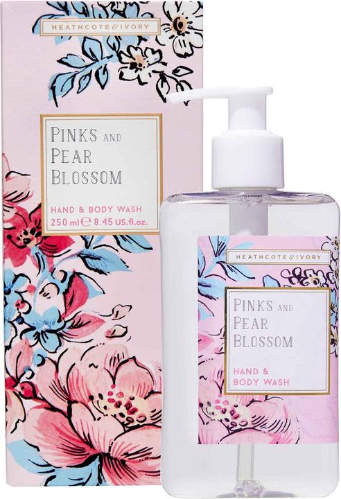 Heathcote & Ivory Hand- und Duschgel Florals - Nelken- & Birnenblüte, 250ml (250 ml)