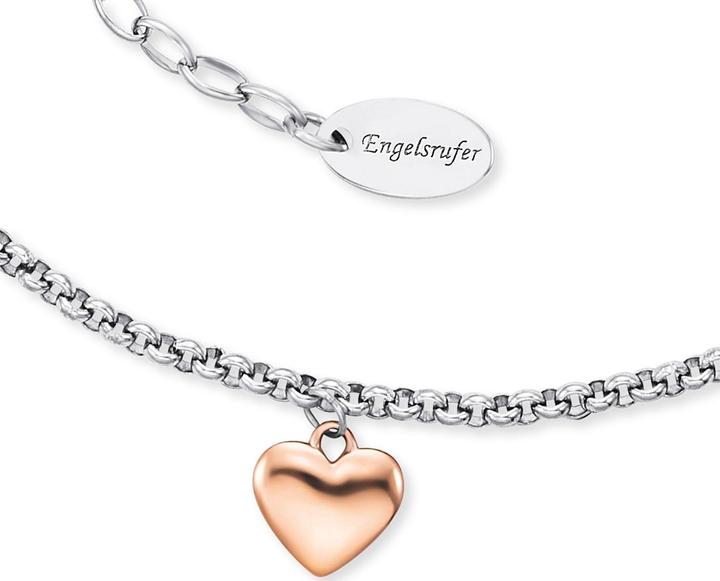 Actual product image Engelsrufer Glaufe Love Hope Anklet (Stainless steel, 22 cm)