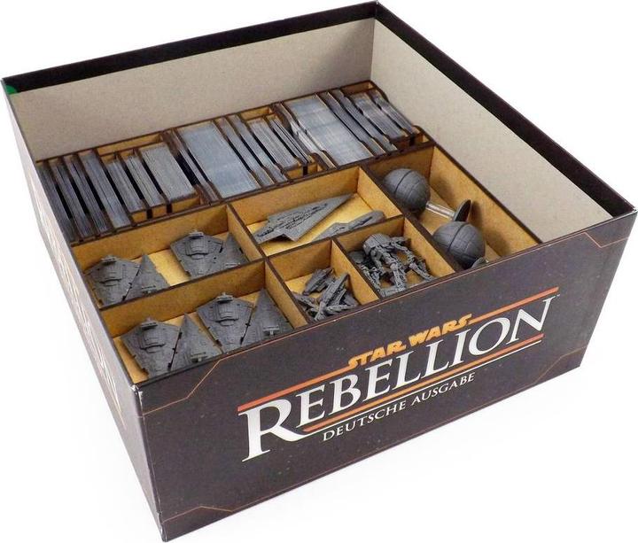Produktbild Feldherr REBL - Brettspiel Organizer für Star Wars: Rebellion und Erweiterung Aufstieg des Imper