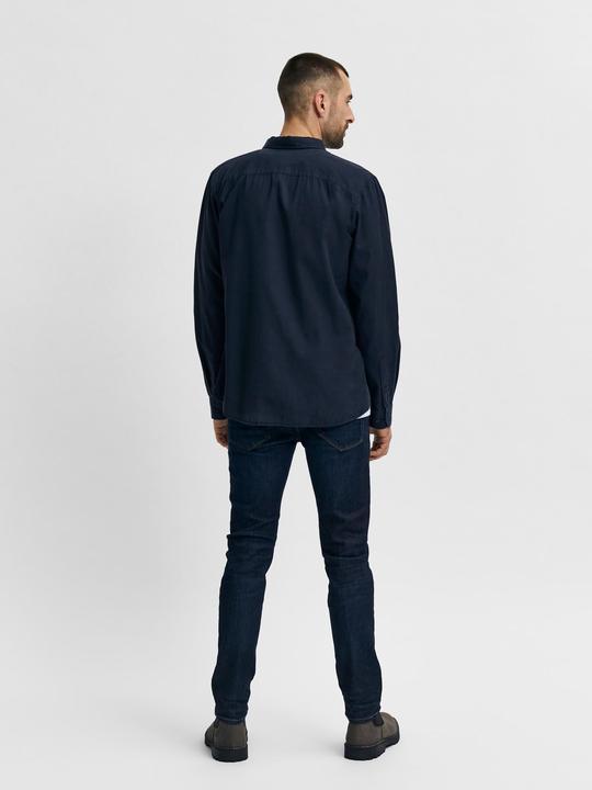Produktbild Selected Homme 6291 – Superstretch Dunkelblau Slim Fit Jeans (W33/L30)