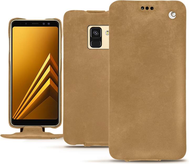 Productafbeelding Noreve Lederen omslag verticaal (Samsung Galaxy A8+)