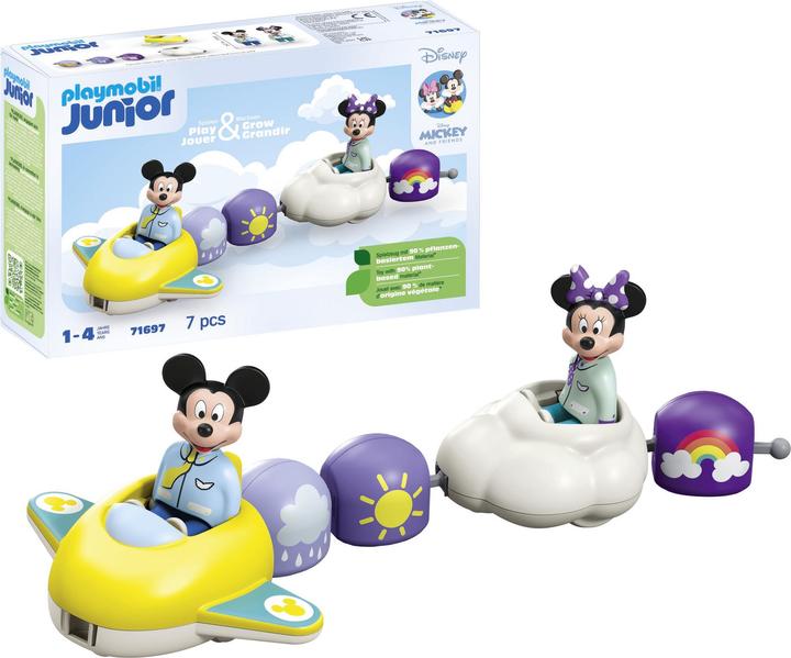 Image du produit Playmobil 71697 Playm. 1.2.3 & Disney : Mickys & Minnies (71697, Playmobil 1.2.3)