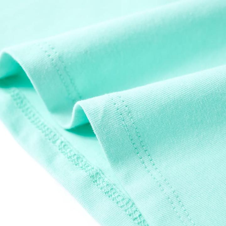 Immagine prodotto VidaXL Maglietta per bambini Verde menta chiaro 92,Materiale: 95 % cotone (92)