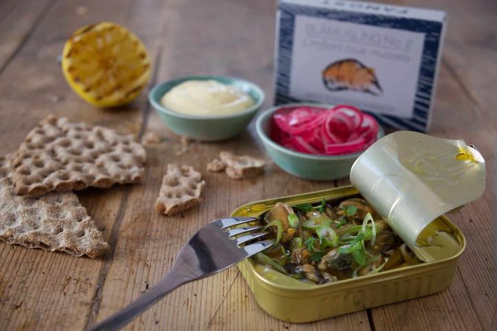 Actual product image Fangst Smoked Limfjord mussels (100 g)