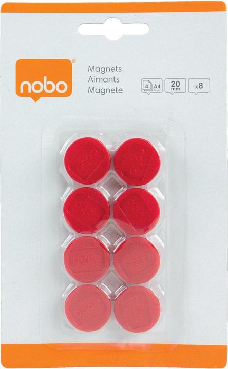 Image du produit Nobo Aimant adhésif (8 x)