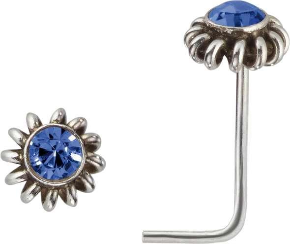 Produktbild Bijouteria Nasenpiercing (Silber 925, Kristall)