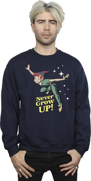 Immagine prodotto Disney Peter Pan Never Grow Up Felpa Uomo (XL)