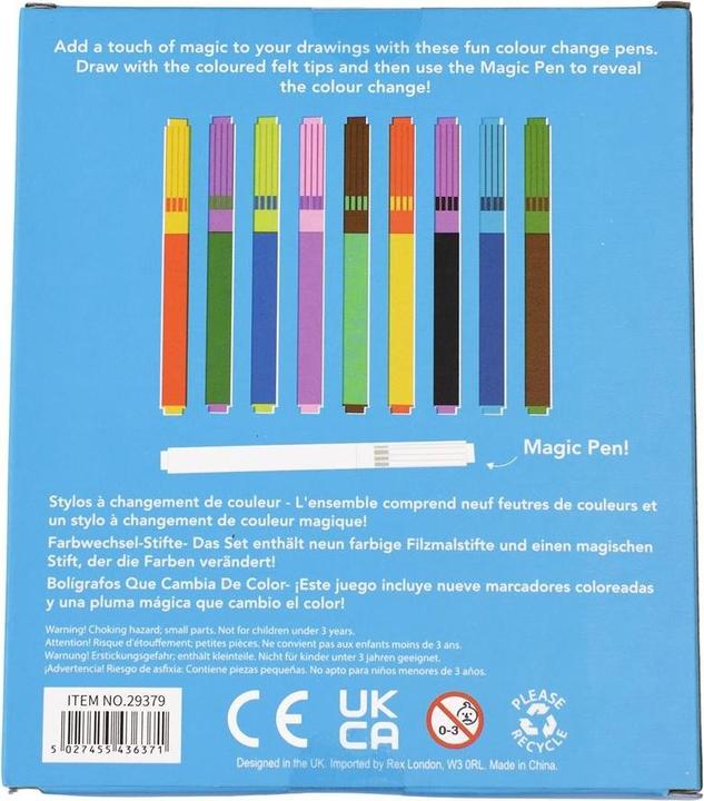 Immagine prodotto Rex London pennarelli magici con cambio di colore