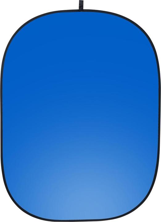 Produktbild Walimex 2in1 Falthintergrund grau/blau, 180x210cm (180 cm, 180 cm)