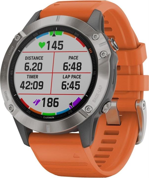 Produktbild Garmin Fenix 6 Sapphire Titanium (47 mm)