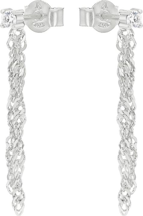 Actual product image zz_ArchivedByPCD_Amor Schmuck_zu_Amor Amor Ohrschmuck für Damen, 925 Sterling Silber, Zirkonia synth. (Silver 925)