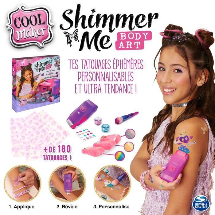 Actual product image Spin Master CLM Shimmer Me - Body Art Studio