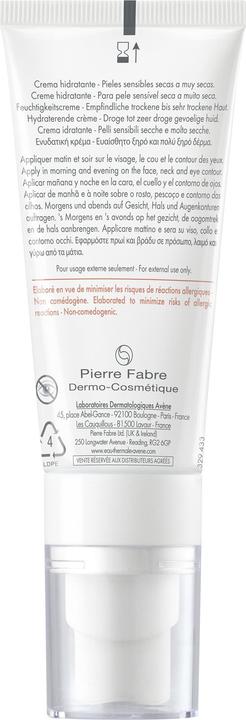 Actual product image Avène Tolérance Hydra-10 Moisturising Cream Cream (40 ml, 24h cream)