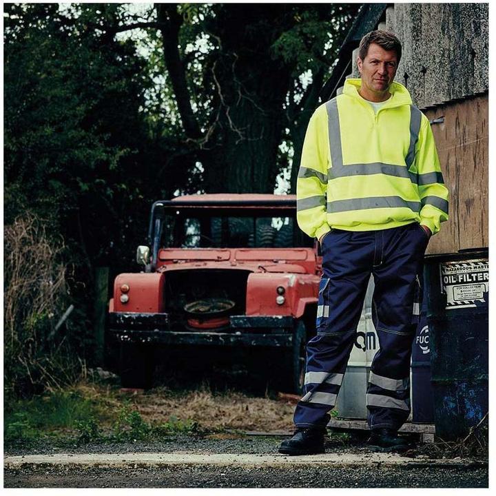 Image du produit Yoko Pull Hi Vis avec fermeture à glissière 14 (XL)