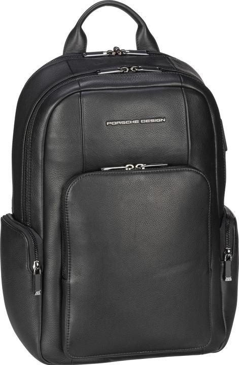Porsche Design Rucksack / Daypack Roadster Leather Backpack M1 (17 l)
