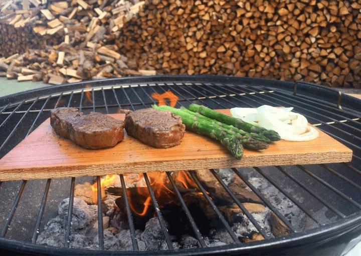 Produktbild BBQ Master Räucherplanke / Grillbretter Zedernholz