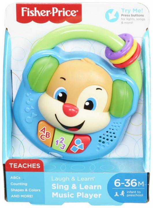 Actual product image Fisher-Price Fisher Price Educational Radio with Music for 6+ Months FPV17