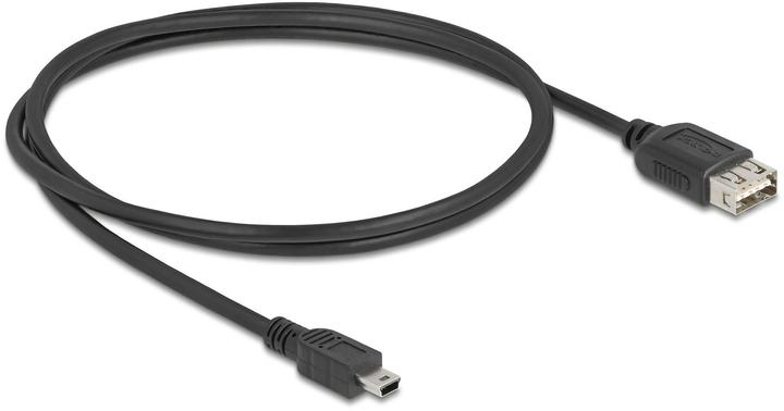 Produktbild Delock USB 2.0 Kabel USB Typ Mini-B Stecker zu EASY USB Typ-A Buchse 1 m (1 m, USB 2.0)