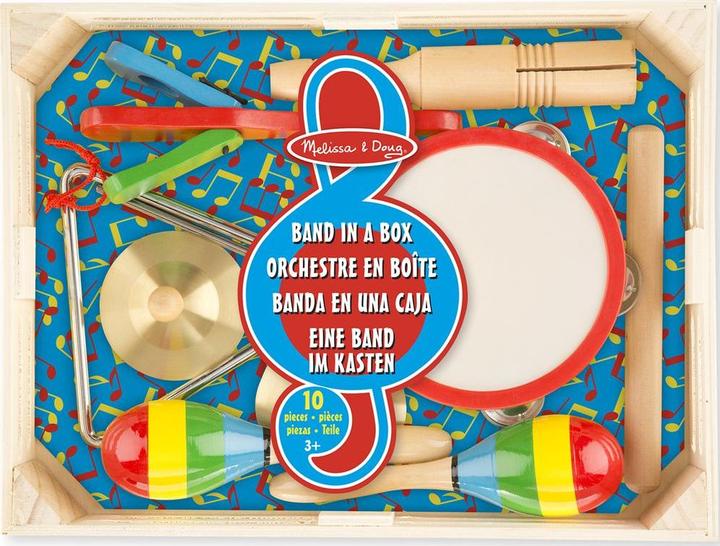 Immagine prodotto Melissa & Doug Band-in-a-Box- Clap! Clang! Tocca!