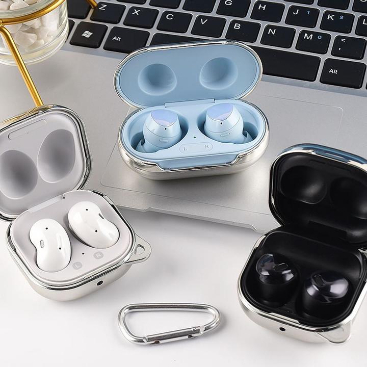 Produktbild König Design Schutz Tasche Hülle für Samsung Galaxy Buds Case Cover Bumper Etuis Schale 360
