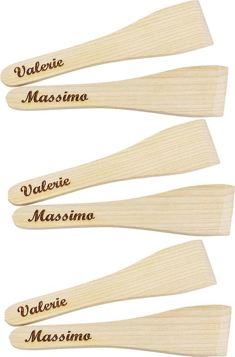 Image du produit Kadastar Spatule à raclette élément personnalisable 6 pièces