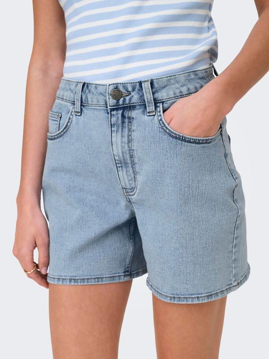 Produktbild JdY JDYCLAUDIA Hohe Taille Weiter Beinschnitt Jeans-Shorts Jeans-Shorts (M)