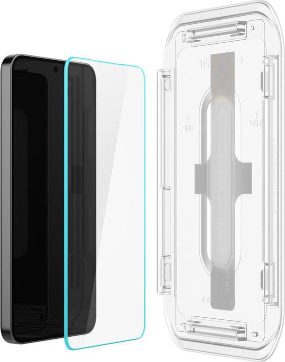 Actual product image Spigen Glas.TR Sam S24 S921 "EZ FIT" 2szt. szkło hartowane AGL07440 (2 Piece, Samsung Galaxy S24, Samsung Galaxy S25)