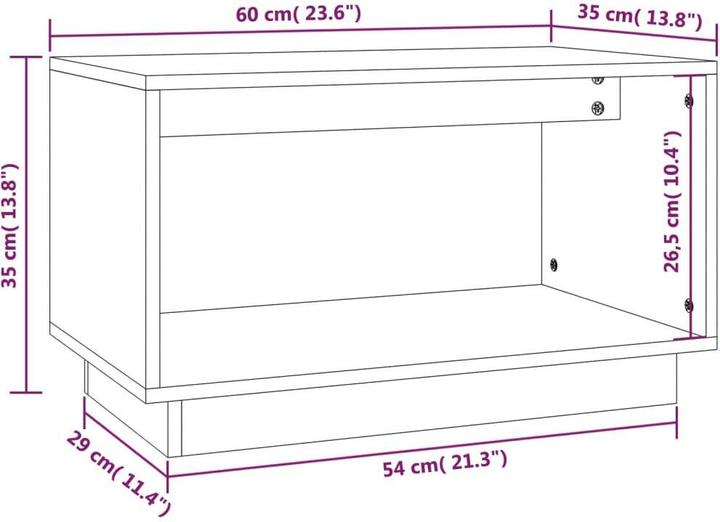 Image du produit VidaXL Fiona (60 x 35 x 35 cm)