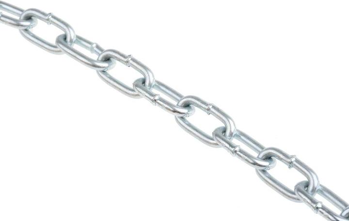 Actual product image Rs Pro 10m Zn plated steel chain,14Lx2.5mm dia (0.16 m)