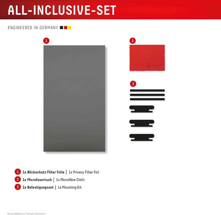 Actual product image Displex Privacy Safe, Desktop Monitor Blickschutzfilter (27", 16 : 10)