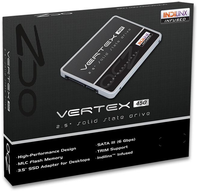 Actual product image OCZ SSD Vertex 450 256GB (256 GB, 2.5")