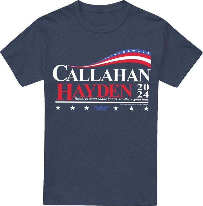 Actual product image Unisex Adult Callahan And Hayden For President 2024 T-Shirt (XL)