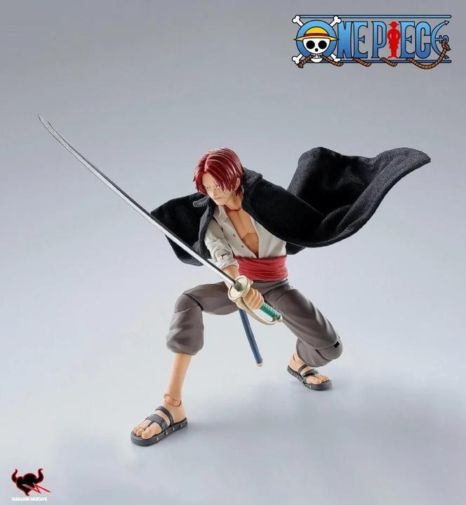 Actual product image Bandai One Piece S.H.Figuarts Actionfiguren 2er-Pack Shanks & Monkey D. Luffy Childhood Ver.
