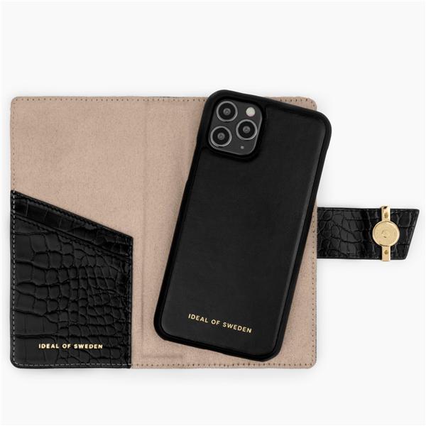 Produktbild iDeal Of Sweden Book-Cover Jet Black Croco (Apple iPhone 6s, Apple iPhone 8, Apple iPhone 7, Apple iPhone 6, Apple iPhone SE (2nd Gen))
