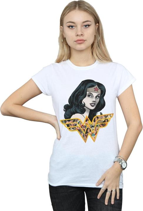 Immagine prodotto Wonder Woman Retro Collage Maglietta Donna (XL)