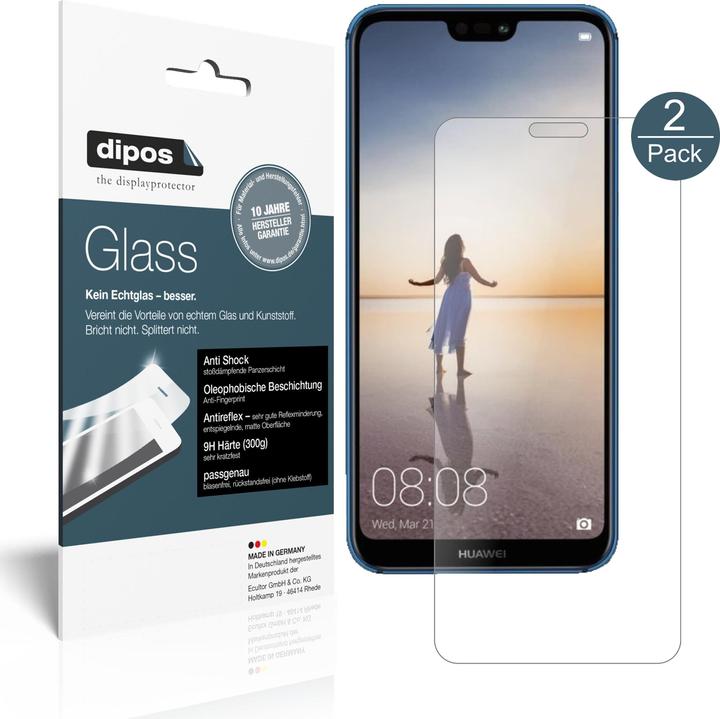 Dipos Pellicola Protettiva Anti-Shock (1 Pezzo/i, Huawei P20 Lite)