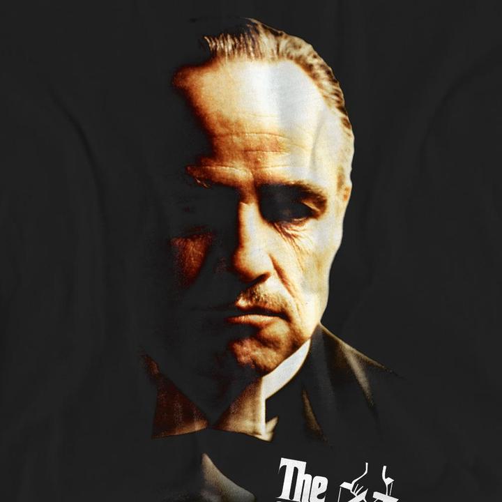Actual product image The Godfather Unisex Adult Don Vito Corleone T-Shirt (L)