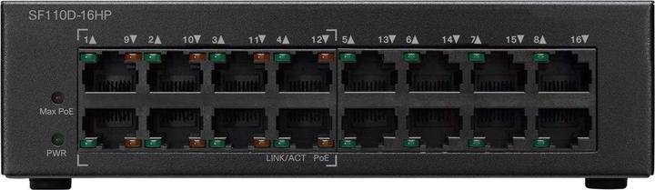 Produktbild Cisco SF110D-16HP: 16 Port Switch (16 Ports)