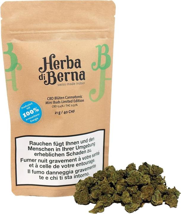 Produktbild Herba di Berna Cannatonic Indoor Mini Buds (21 g, Indoor)
